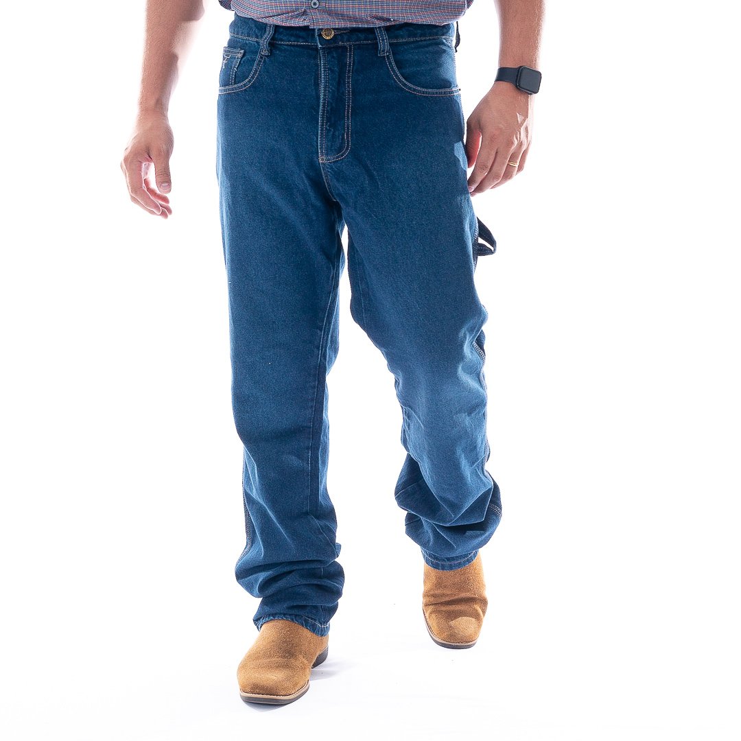 CALÇA JEANS MASCULINA TEXAS FARM - DENIM CARPINTER - PDM019