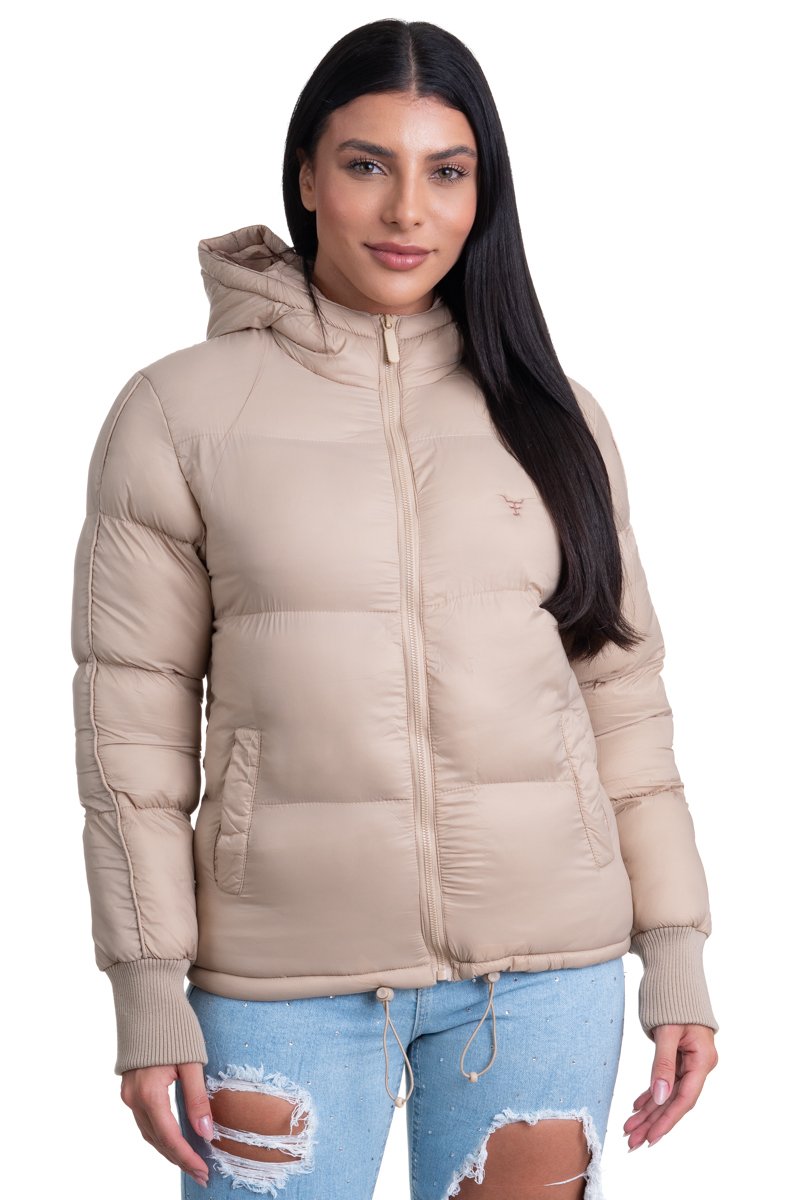 JAQUETA FEMININA TEXAS FARM - SADDLE - IN006 - BEGE