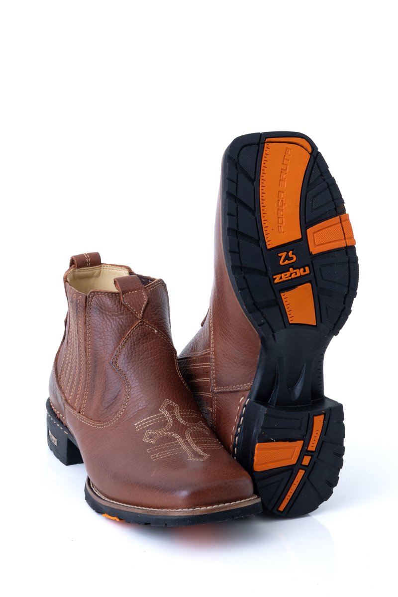 BOTINA MASCULINA ZEBU - 57050 - WHISKY FLOTHER