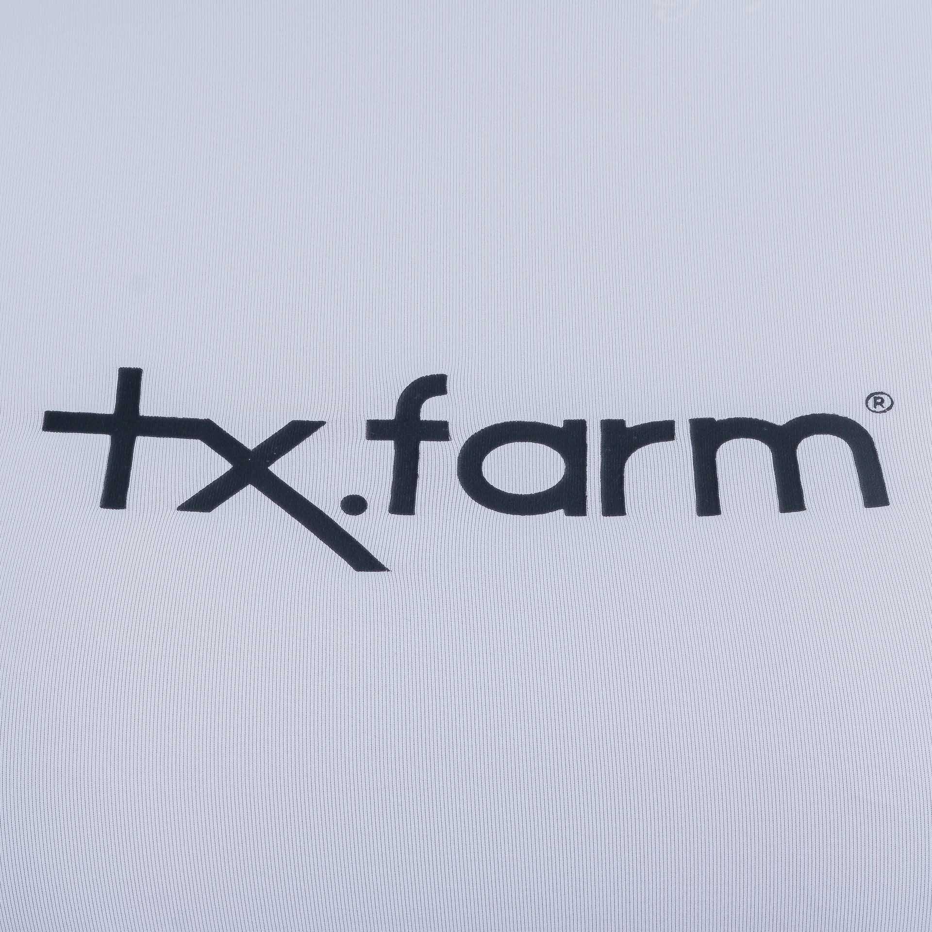 RASH GUARD UV50+ FEMININA TEXAS FARM - RGF001 - BRANCO