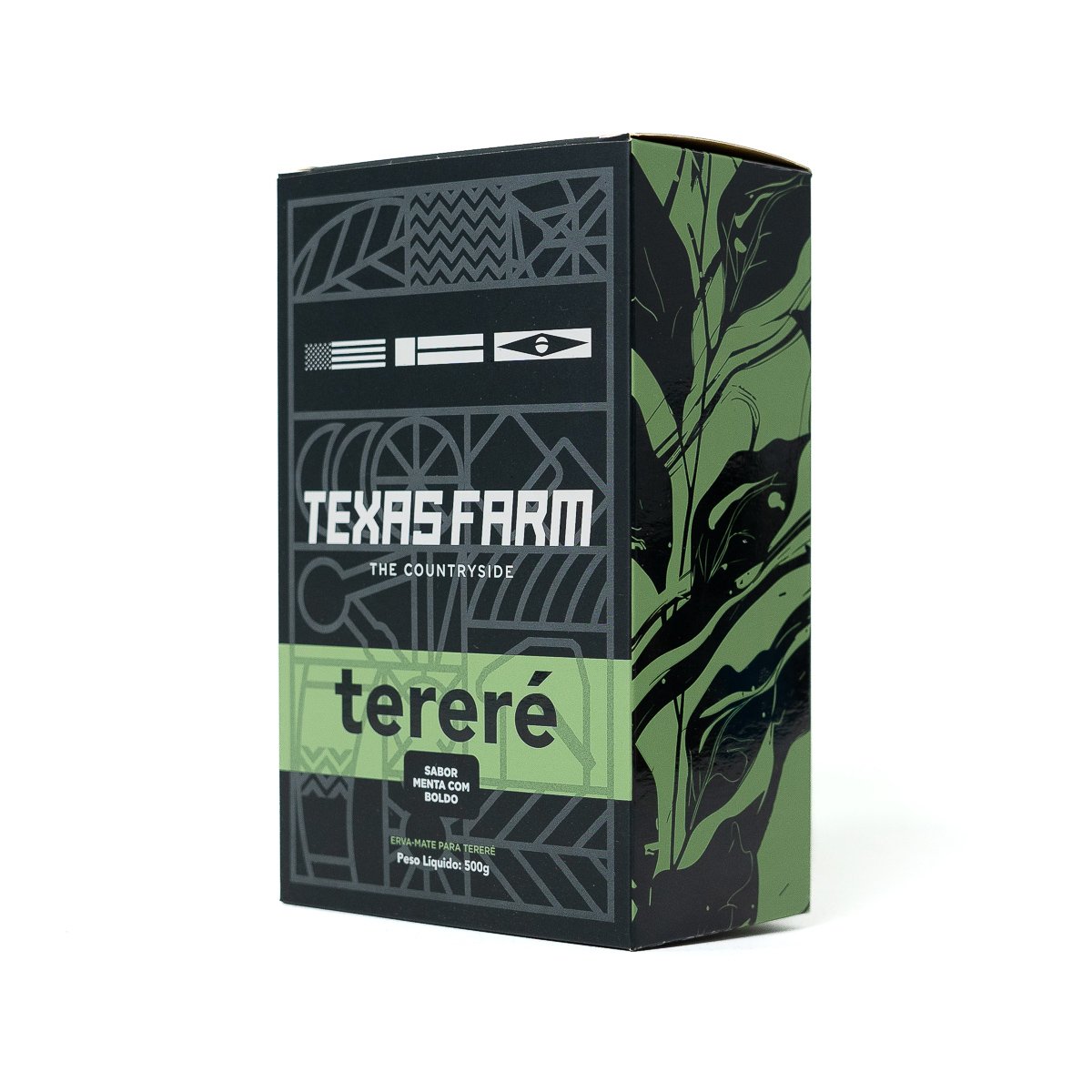 ERVA MATE TERERE TEXAS FARM - TE002 - 500G - ABACAXI C/ HORTELA ÚNICO