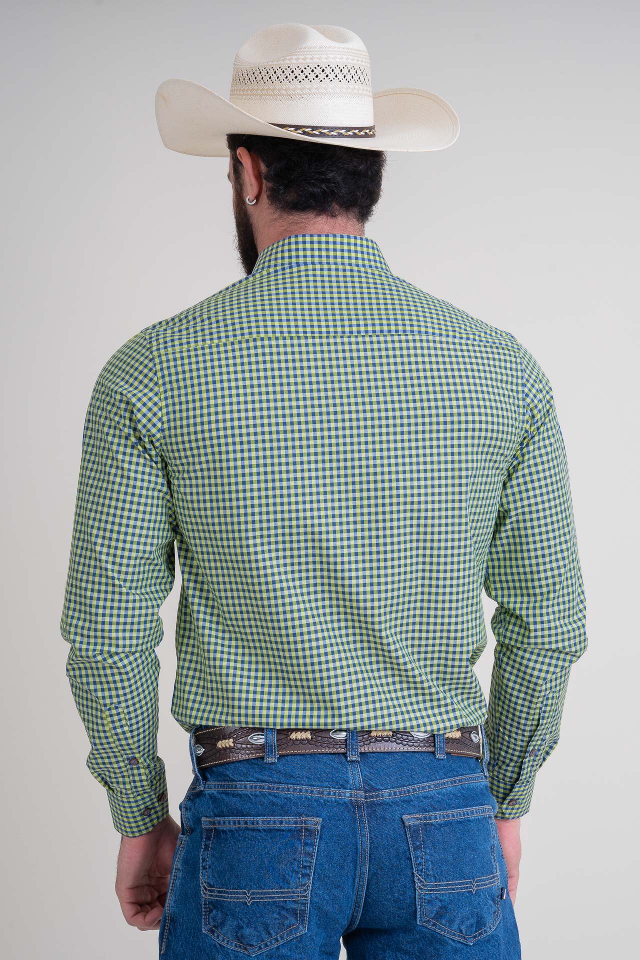 CAMISA MASCULINA MANGA LONGA - SELECT - CAL521 - XADREZ