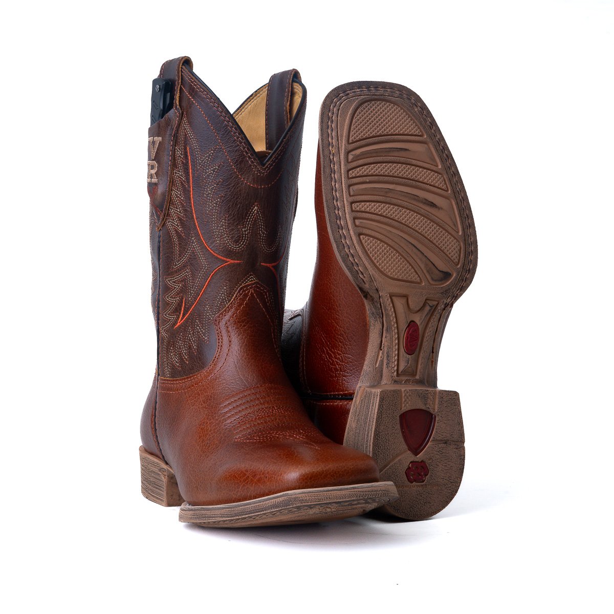 BOTA MASCULINA VIMAR - 81395 - TEXAS HAVANA/ FOSSIL CASTANHO - VR200