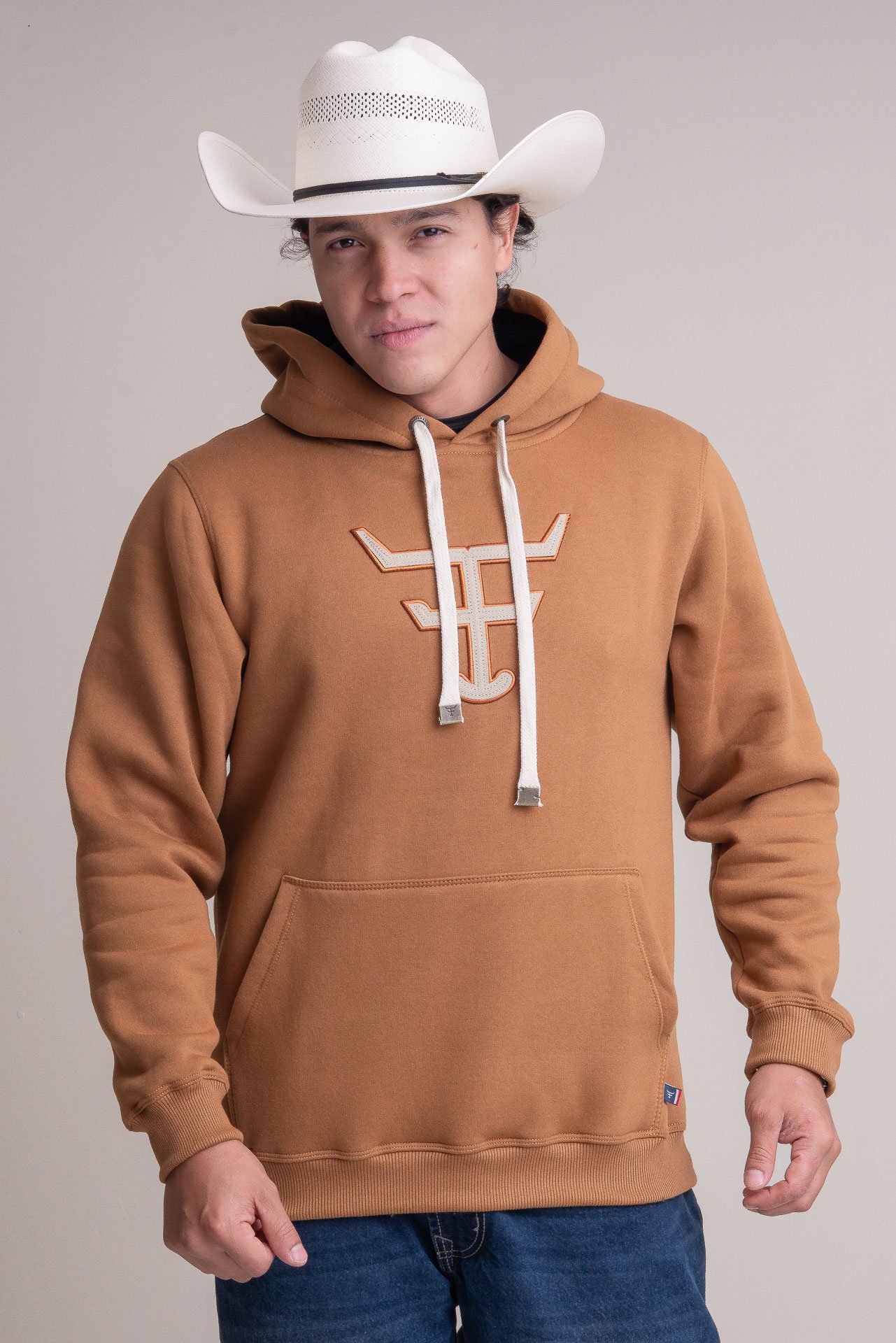 MOLETOM - MT056 - CARAMELO/ BEGE