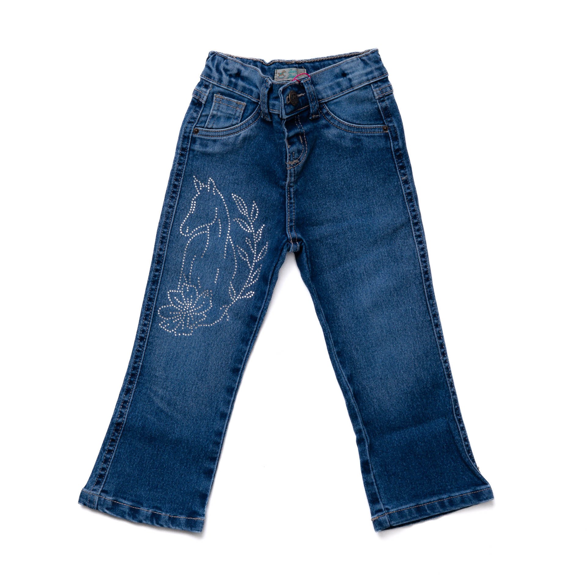 CALÇA JEANS FEMININA STAR BABY RANCH - DESTROYER - 3001- JEANS