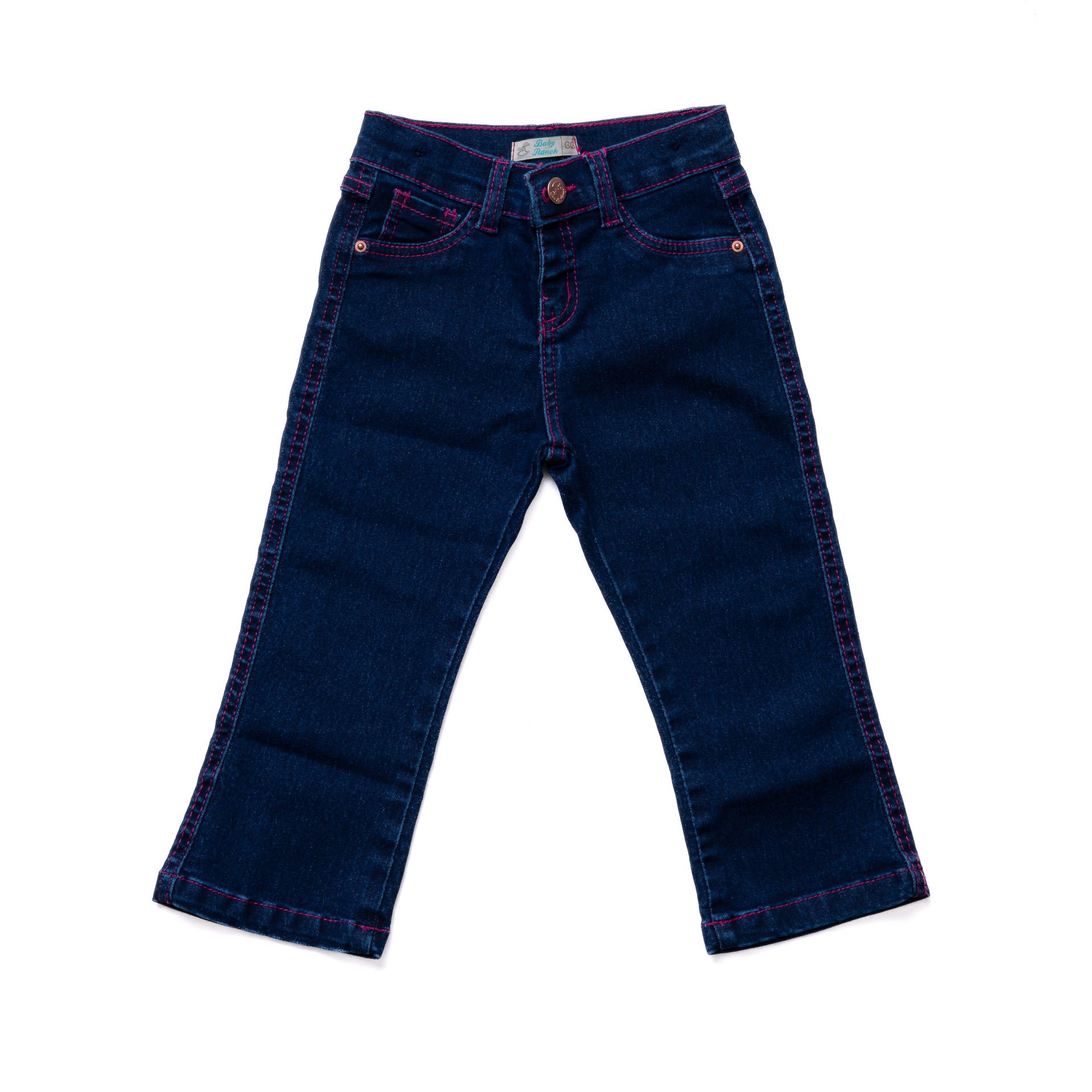 CALÇA JEANS FEMININA BABY RANCH - AMACIADO - 2001 - JEANS