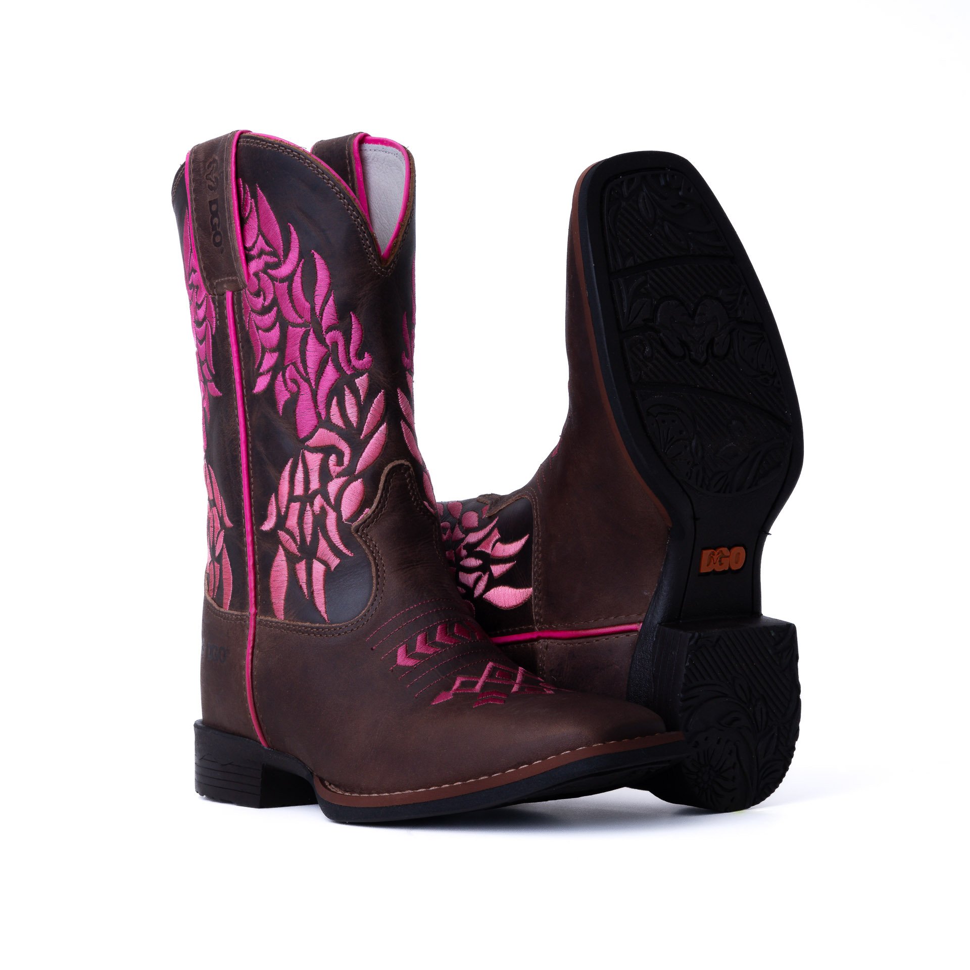 BOTA FEMININA DGO - LA PÉTALA - 1730082121G2M - MED DOG/ MED DOG