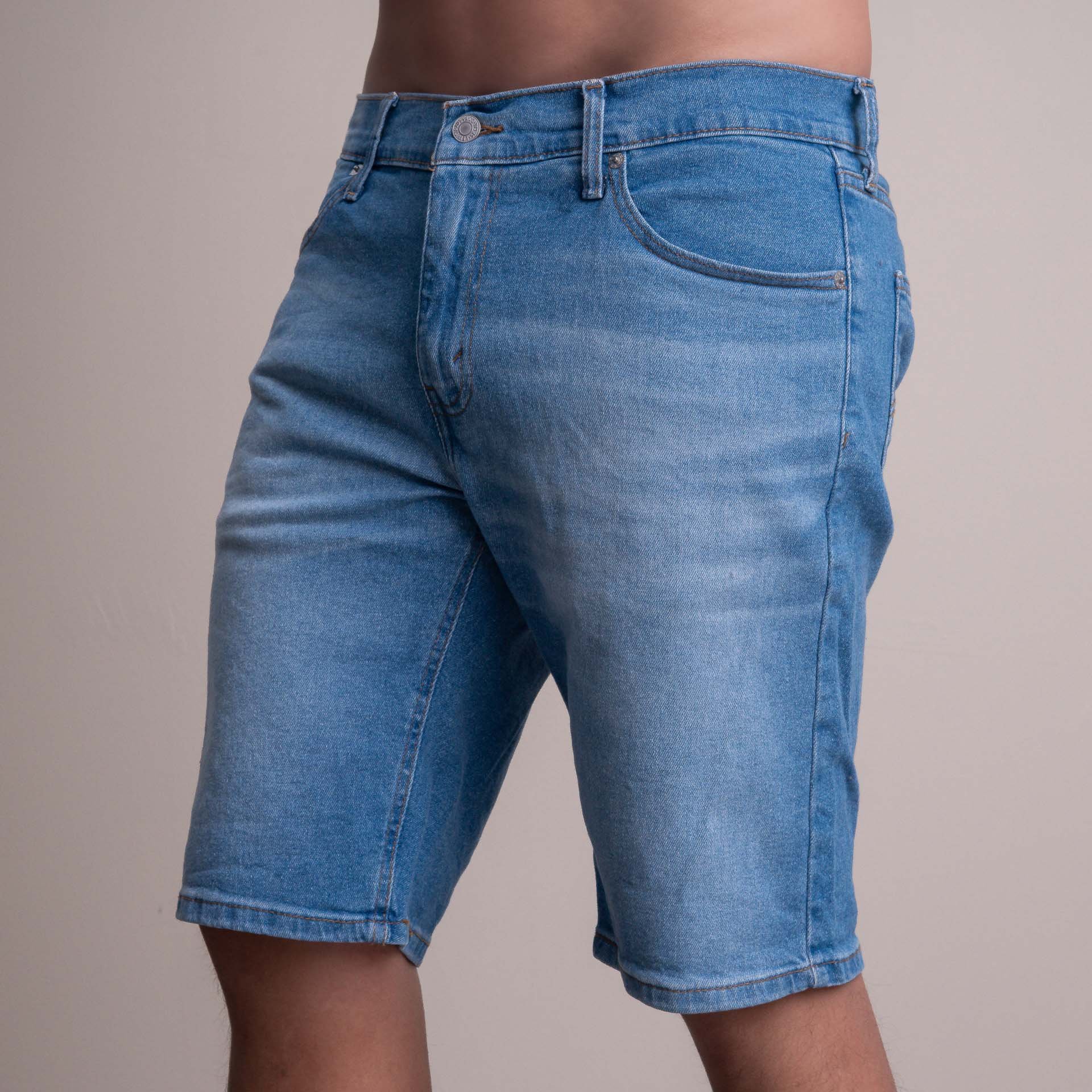 BERMUDA JEANS LEVIS 412 - SLIM - LB4120004 - LAVAGEM MEDIA