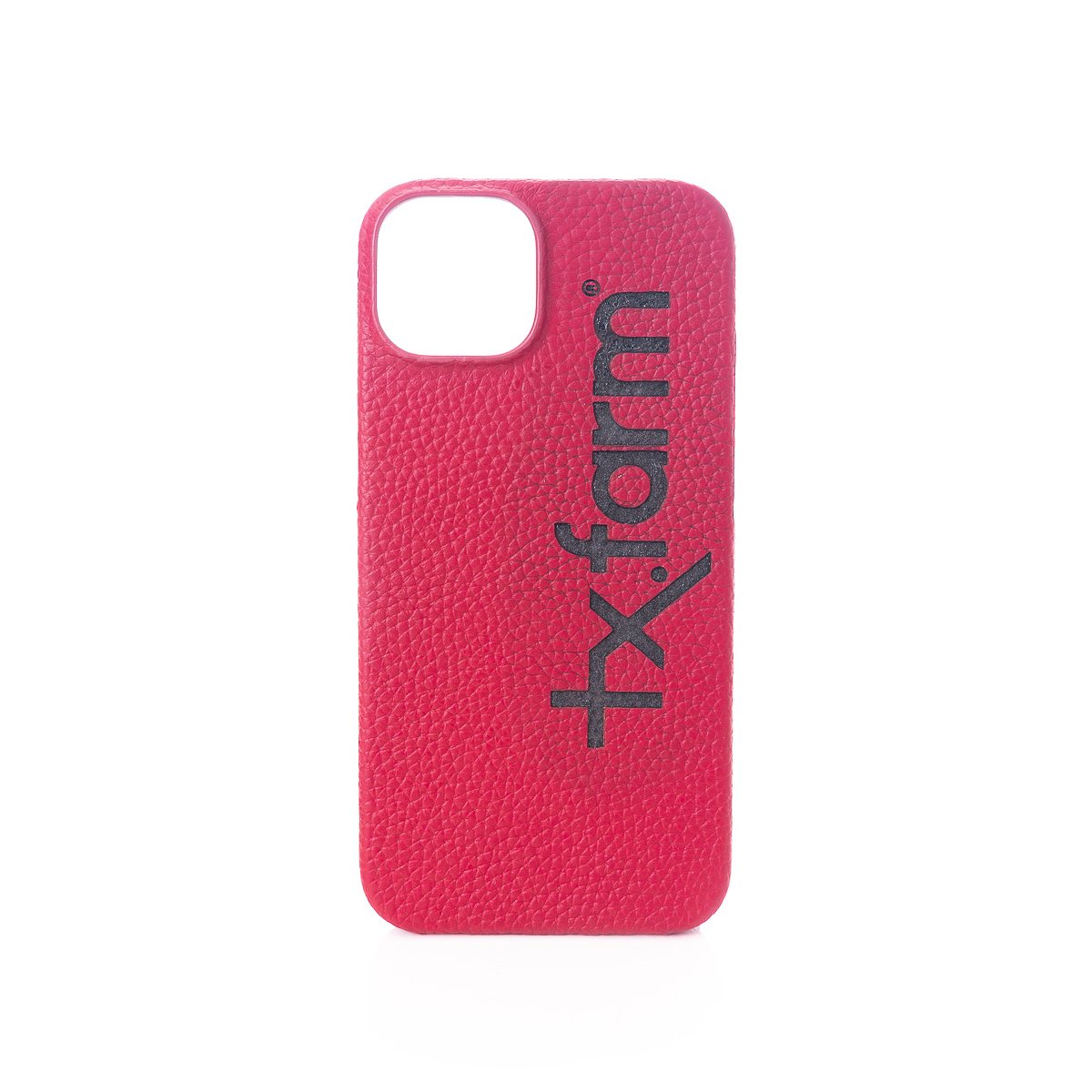 CAPA PARA CELULAR IPHONE 14 - CI001 - VERMELHO BORDO TX. FARM ÚNICO