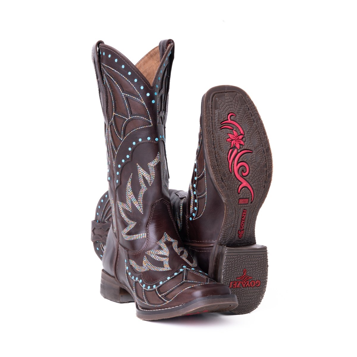 BOTA FEMININA VIMAR - 11294 - MUSTANG PRETO/ GENOVA PRETO - VR-52