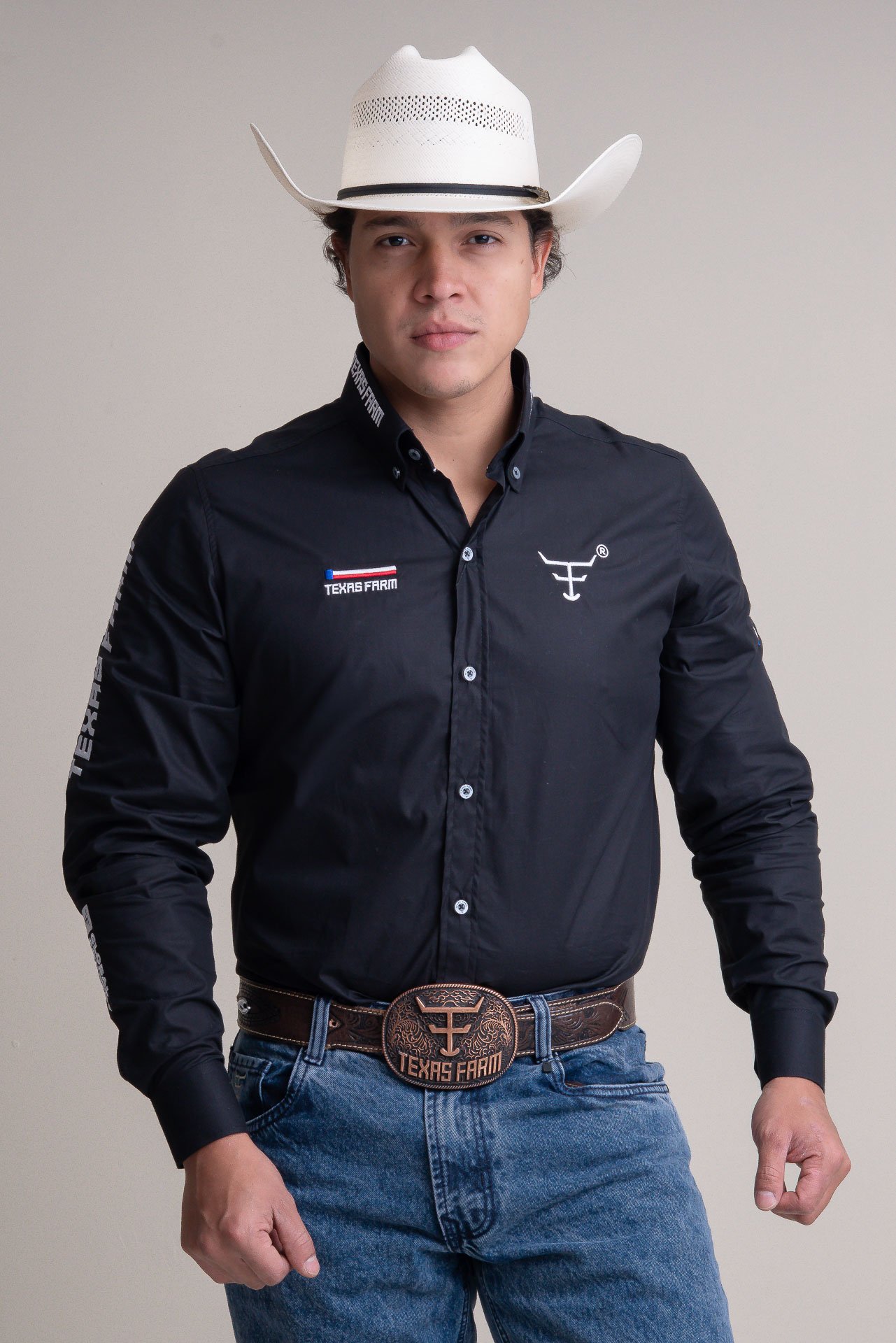 CAMISA MASCULINA TEXAS FARM MANGA LONGA UV50+ EXPLORER - CAL532